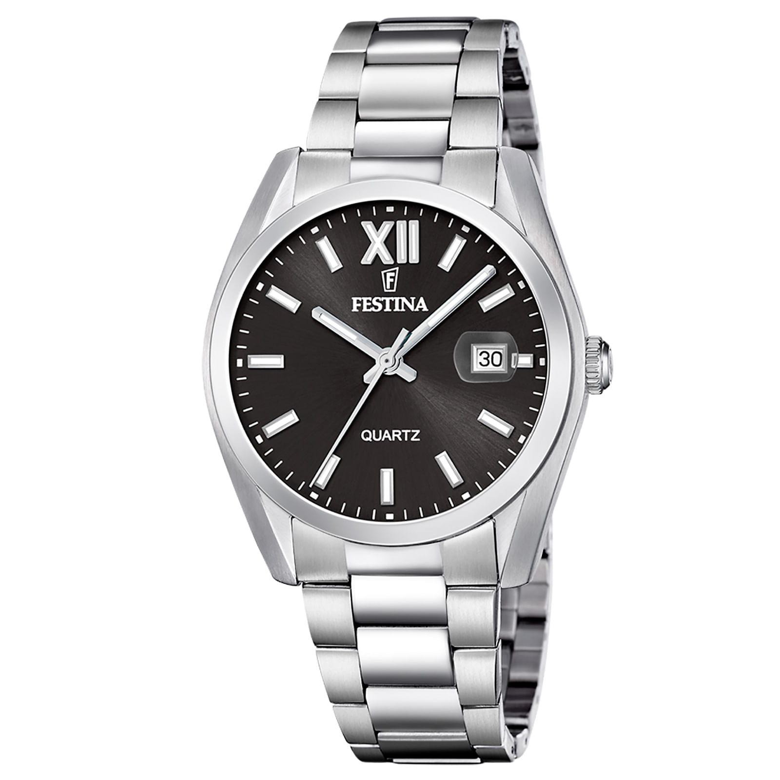 Relógio Festina Masculino Aço Prateado