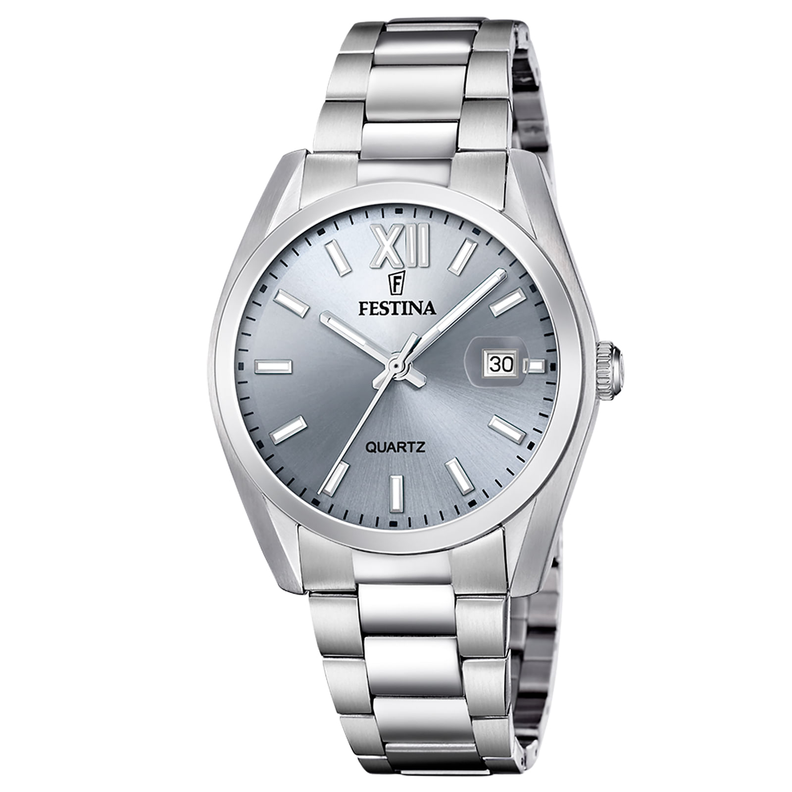 Relógio Festina Masculino Aço Prateado