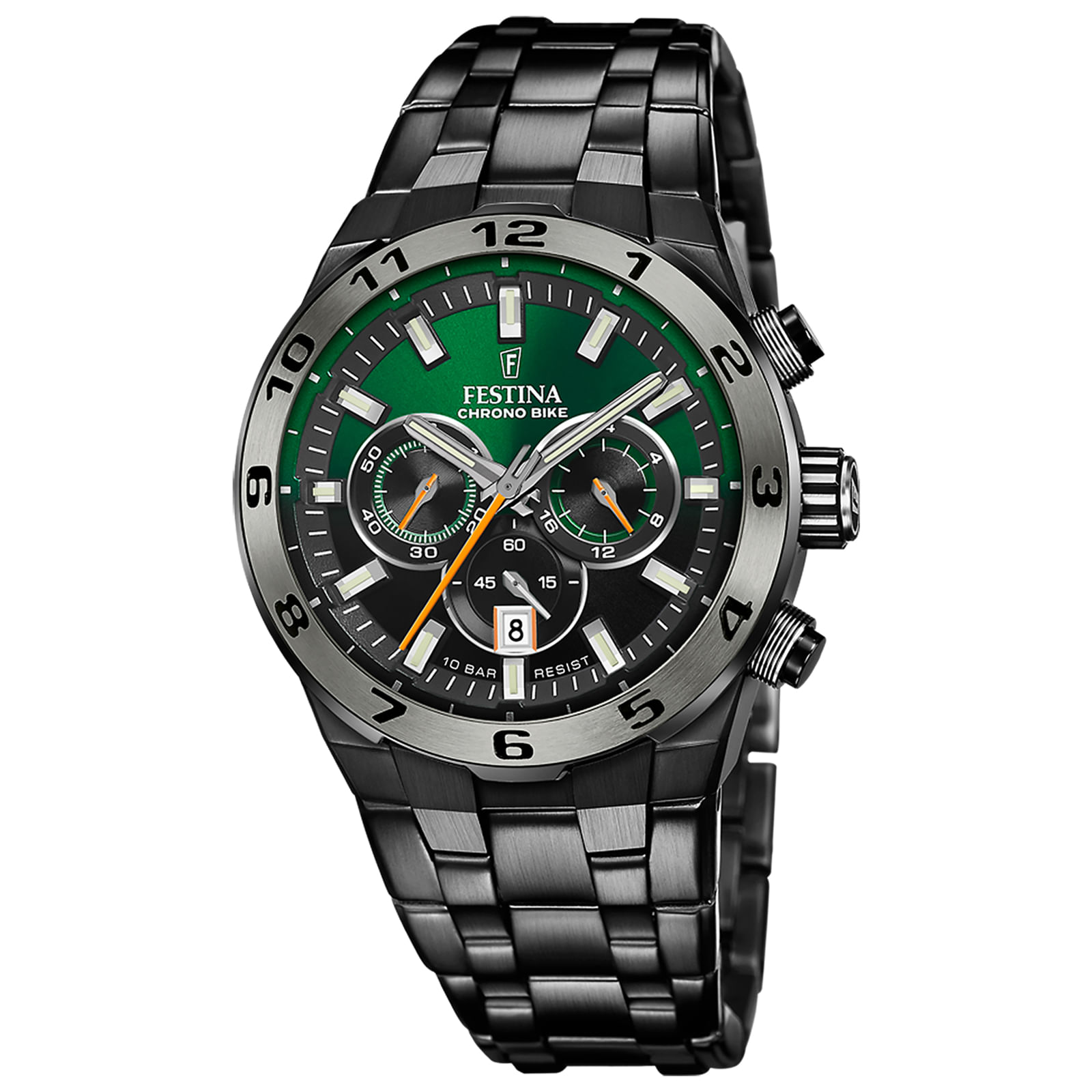 Relógio Festina Masculino Aço Preto