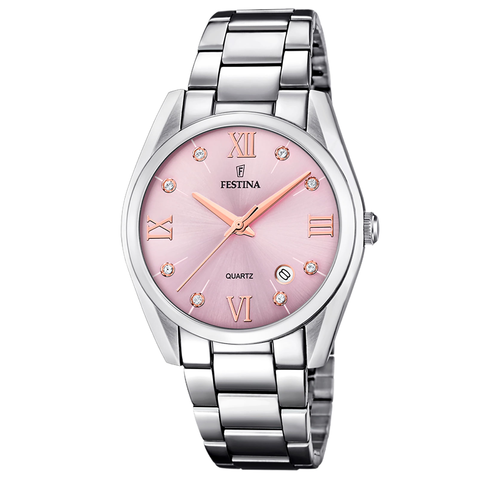 Relógio Festina Feminino Aço Prateado