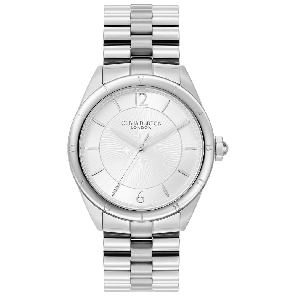 Relógio Olivia Burton Feminino Swirled em Aço Prateado 24000308