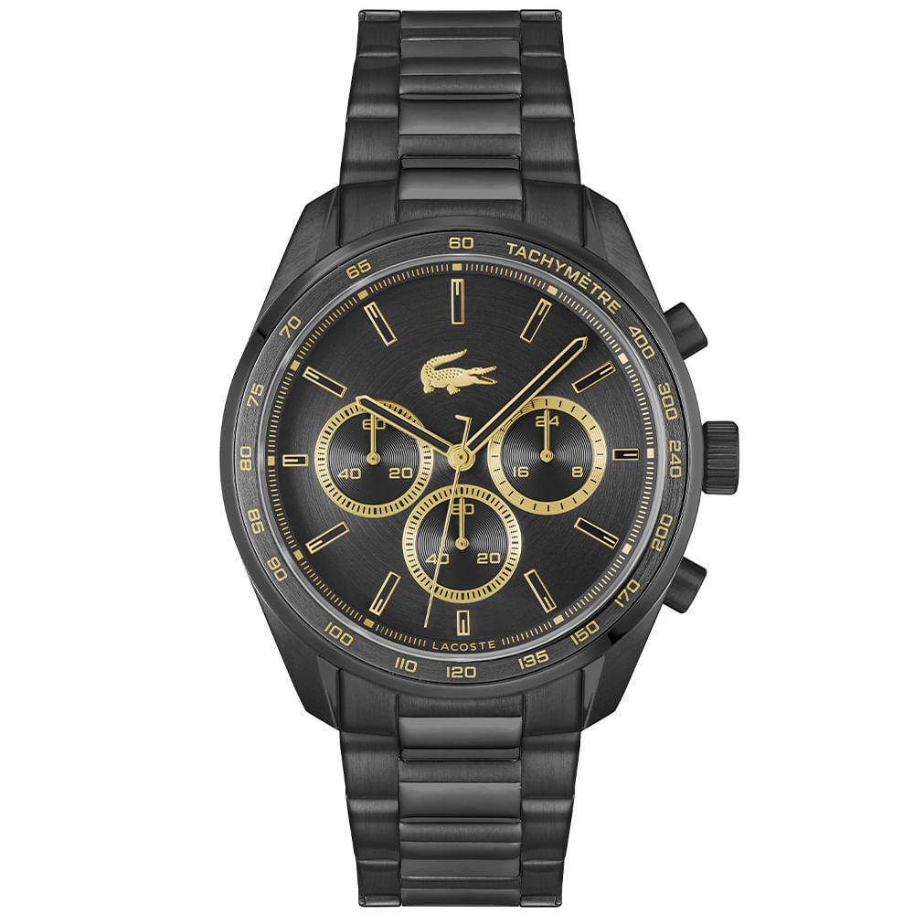 Relógio Lacoste Masculino em Aço Preto 2011476