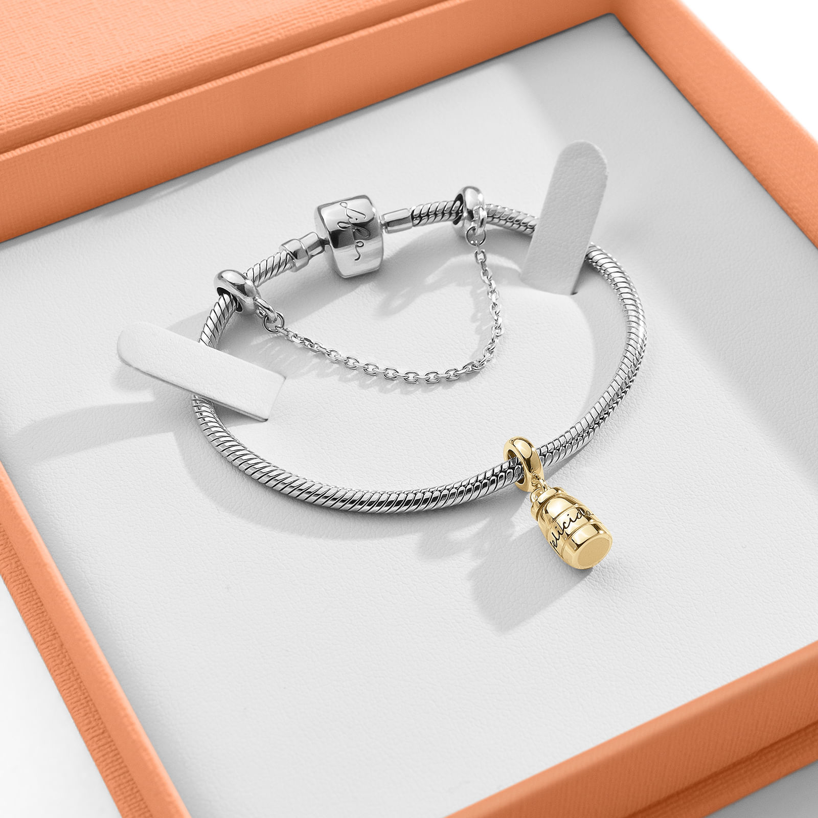 Kit Life Wishes – Conjunto Pulseira em Prata 925 + Pote da Felicidade