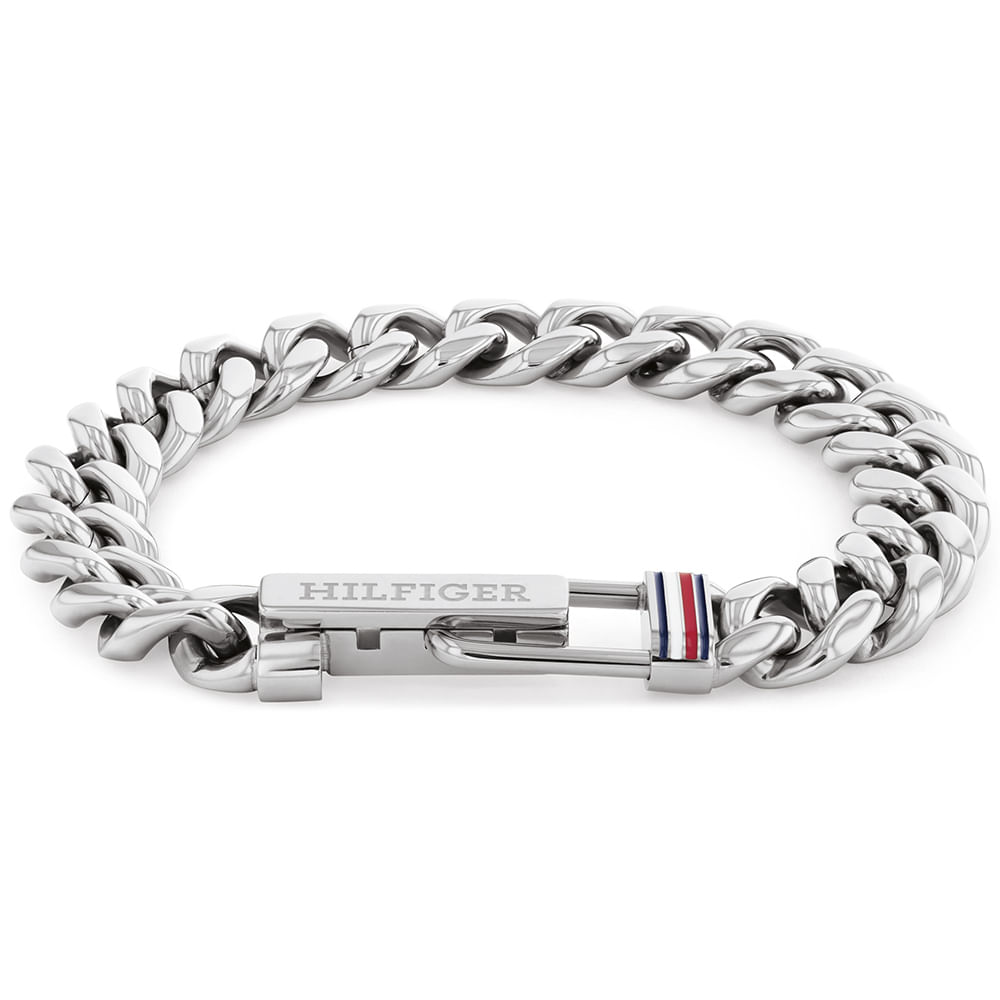 Pulseira Tommy Hilfiger Ajustável em Aço Prateado 2790610