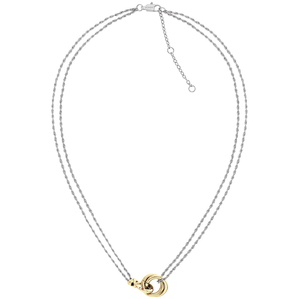 Corrente Tommy Hilfiger Nautical Knot em Aço Prateado 2780989