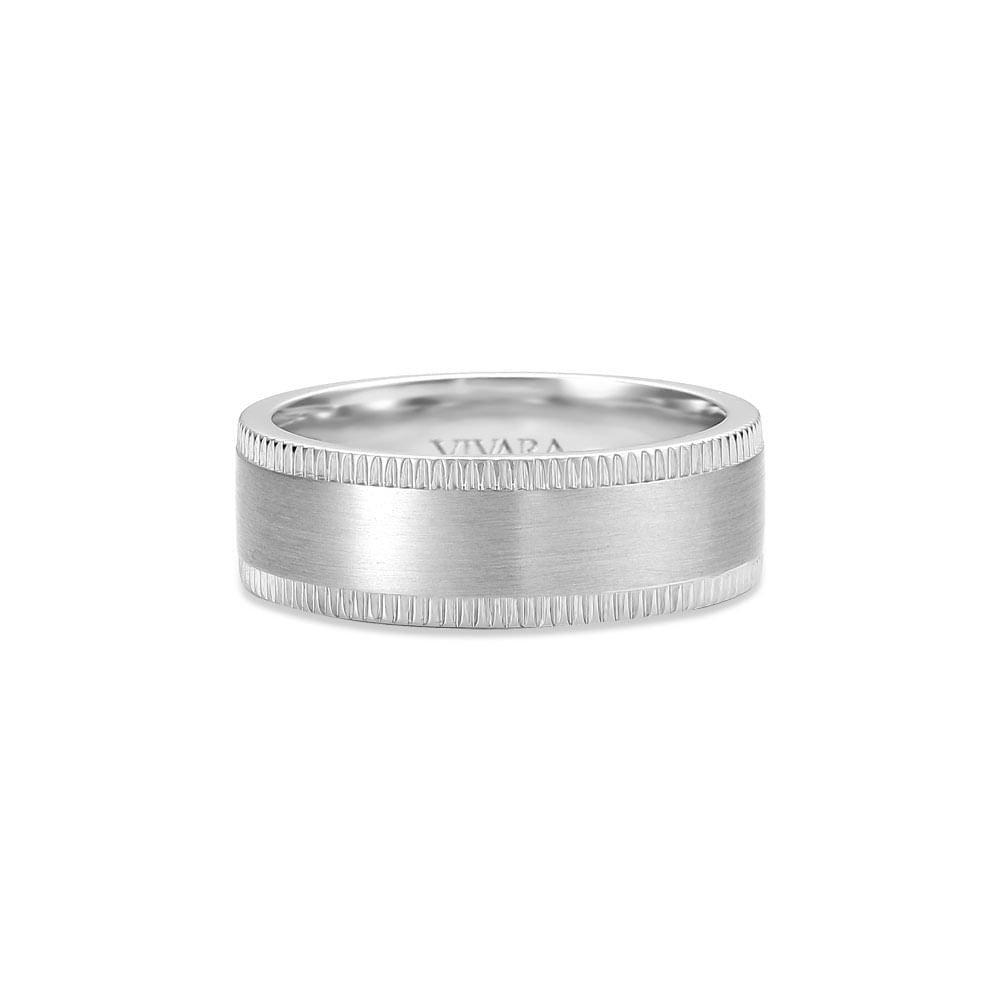 Aliança Union em Prata 925, 7mm