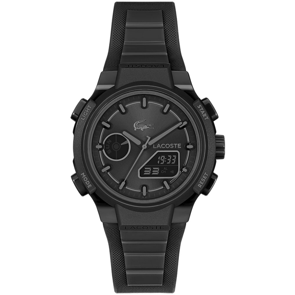 Relógio Lacoste LC33 Feminino em Borracha Preto 2001478