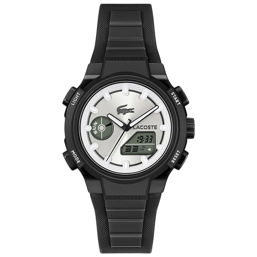 Relógio Lacoste LC33 Feminino em Borracha Preto 2001479