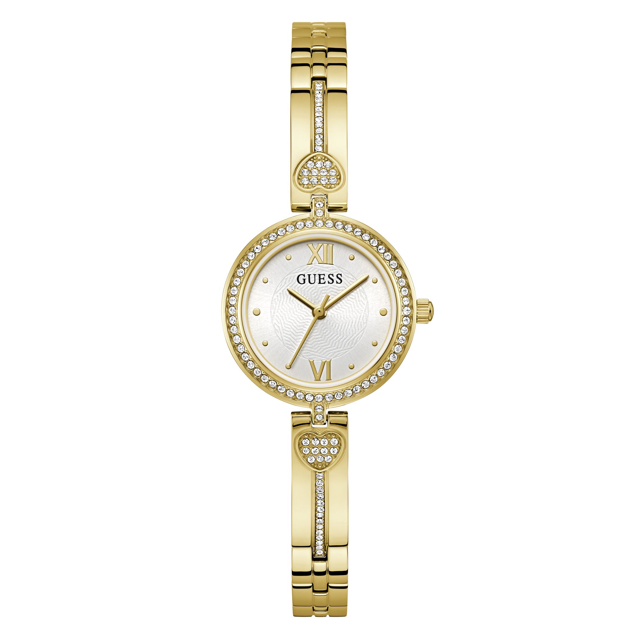 Relógio Guess Ladies Jewelry Feminino em Aço Dourado GW0655L2