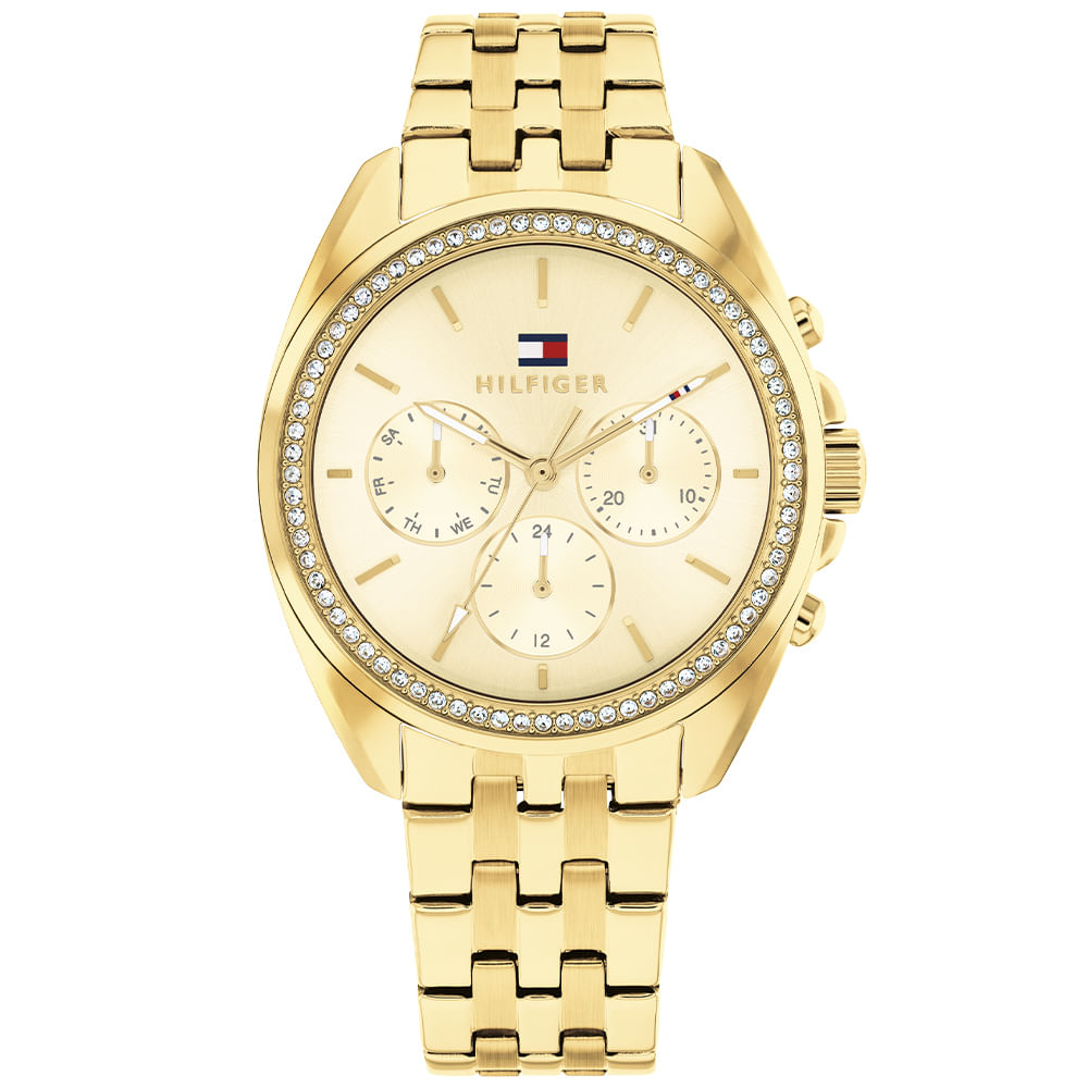 Relógio Tommy Hilfiger Mellie Feminino em Aço Dourado 1782803