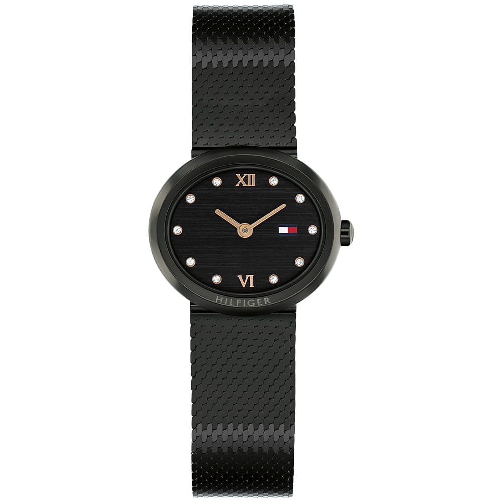 Relógio Tommy Hilfiger Moira Feminino em Aço Preto 1782848