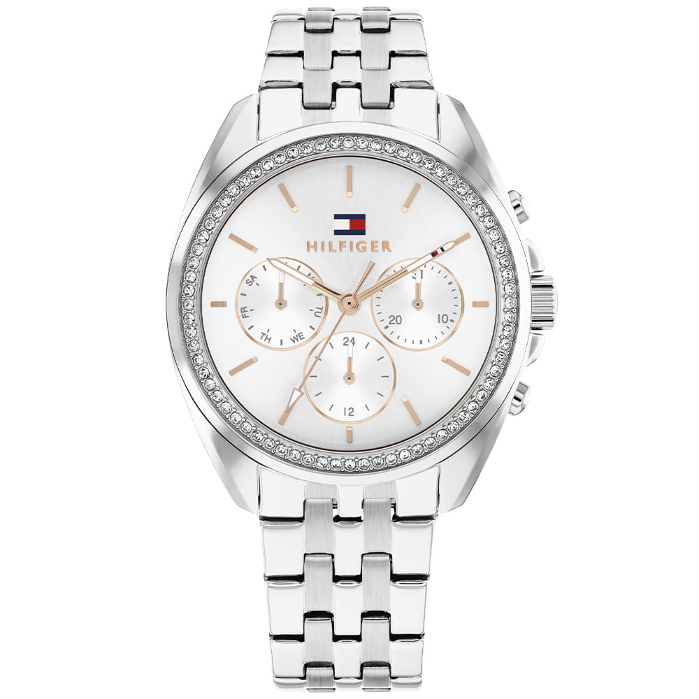 Relógio Tommy Hilfiger Mellie Feminino em Aço Prateado 1782802