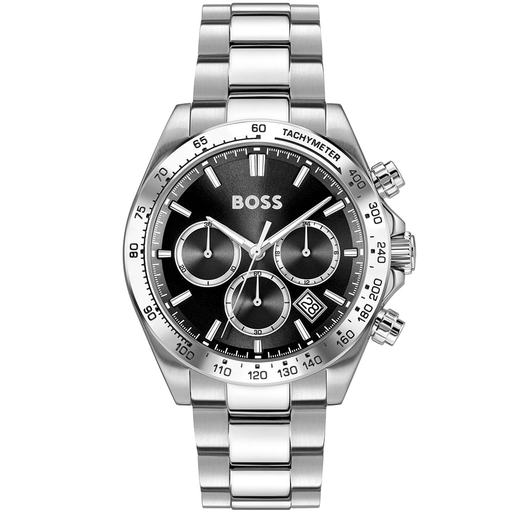 Relógio Hugo Boss Hero 2.0 Masculino em Aço Prateado 1514267