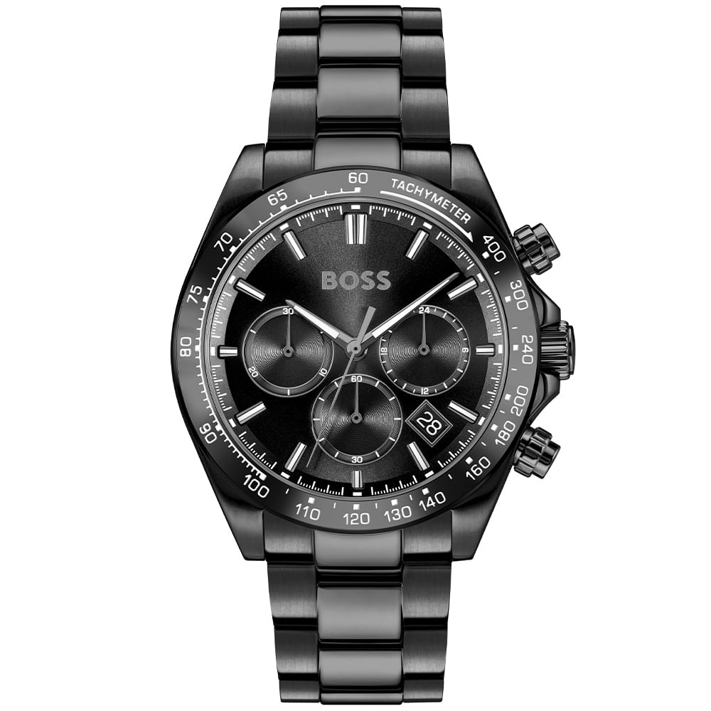 Relógio Hugo Boss Hero 2.0 Masculino em Aço Preto 1514271