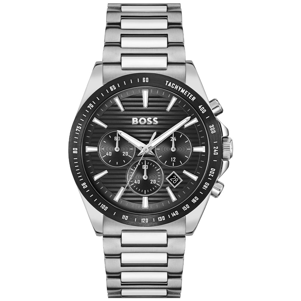 Relógio Hugo Boss Masculino Strike Chrono Preto - 1514290