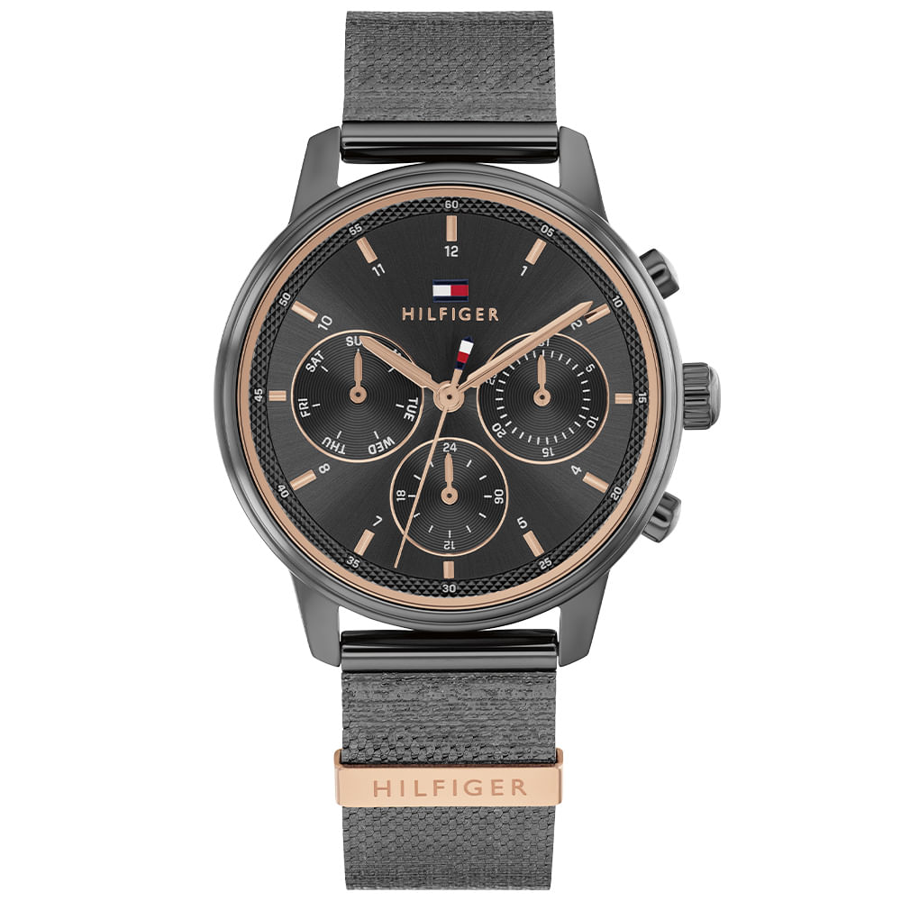 Relógio Tommy Hilfiger Feminino Cinza Chumbo - 1782810