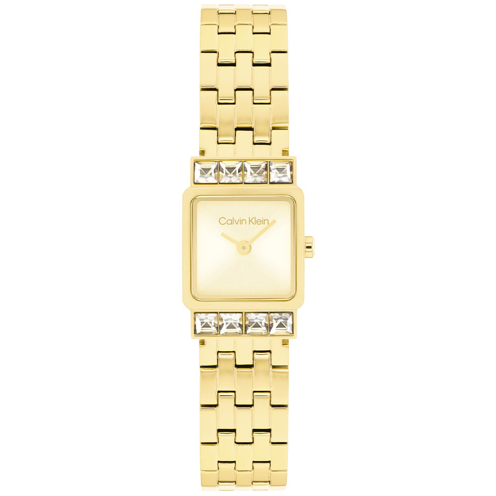 Relógio Calvin Klein Poise Feminino em Aço Dourado 25100162