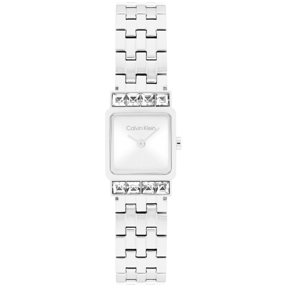Relógio Calvin Klein Poise Feminino em Aço Prateado 25100161
