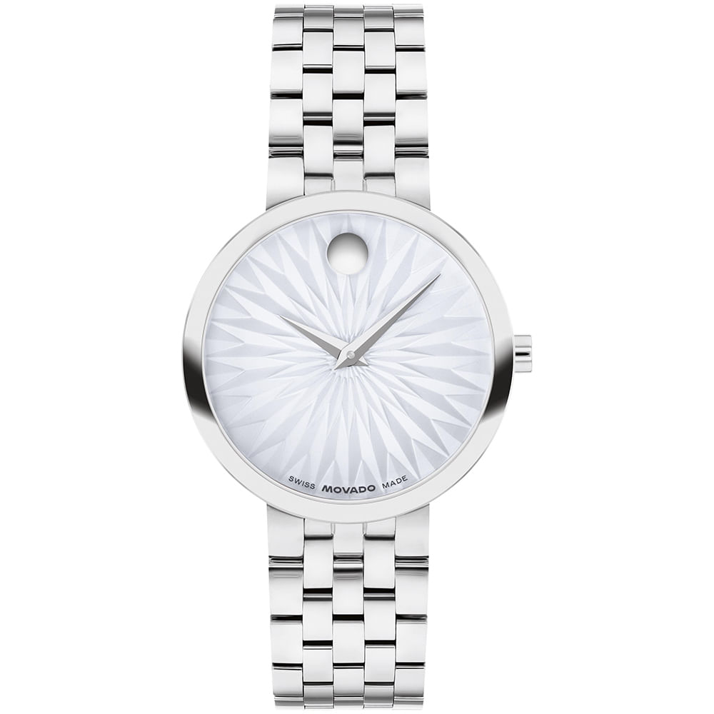Relógio Movado Feminino Prateado - 607974