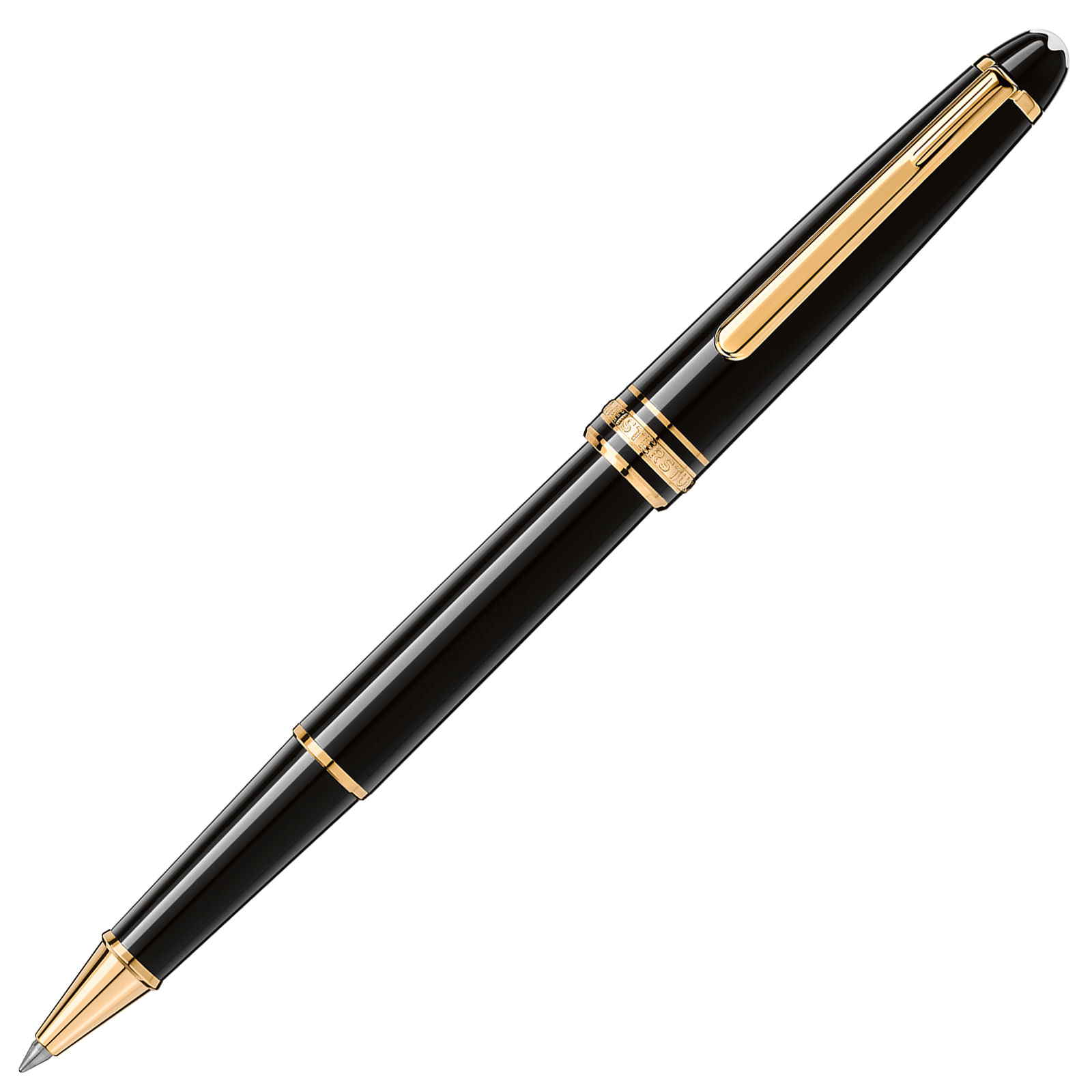 Caneta Montblanc Meisterstück Preto Rollerball 132457