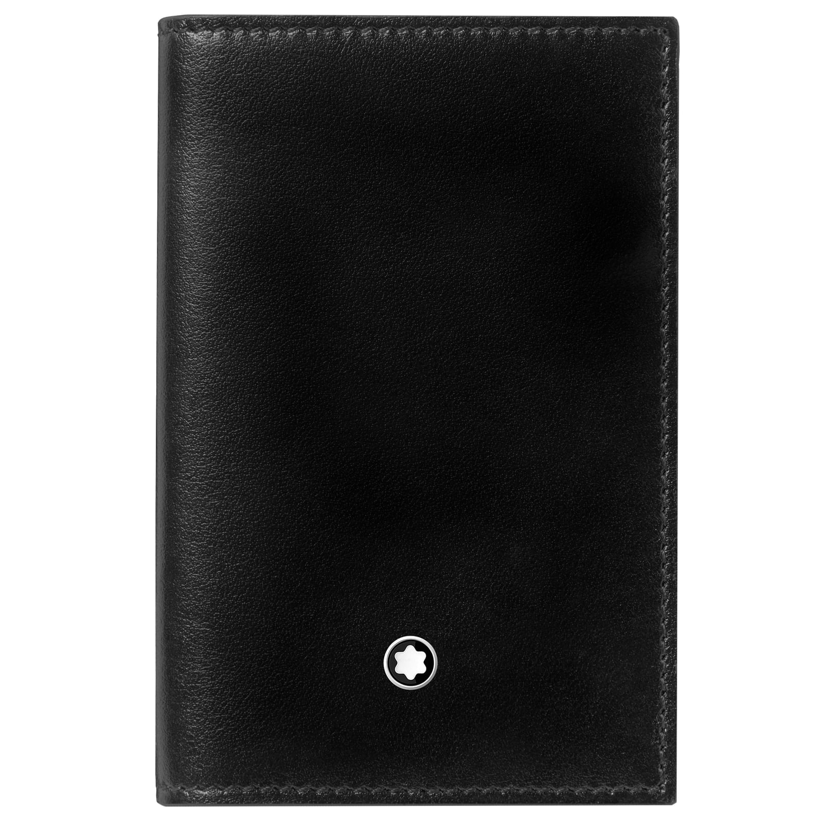 Porta Cartões Montblanc Meisterstück Couro Preto 198320