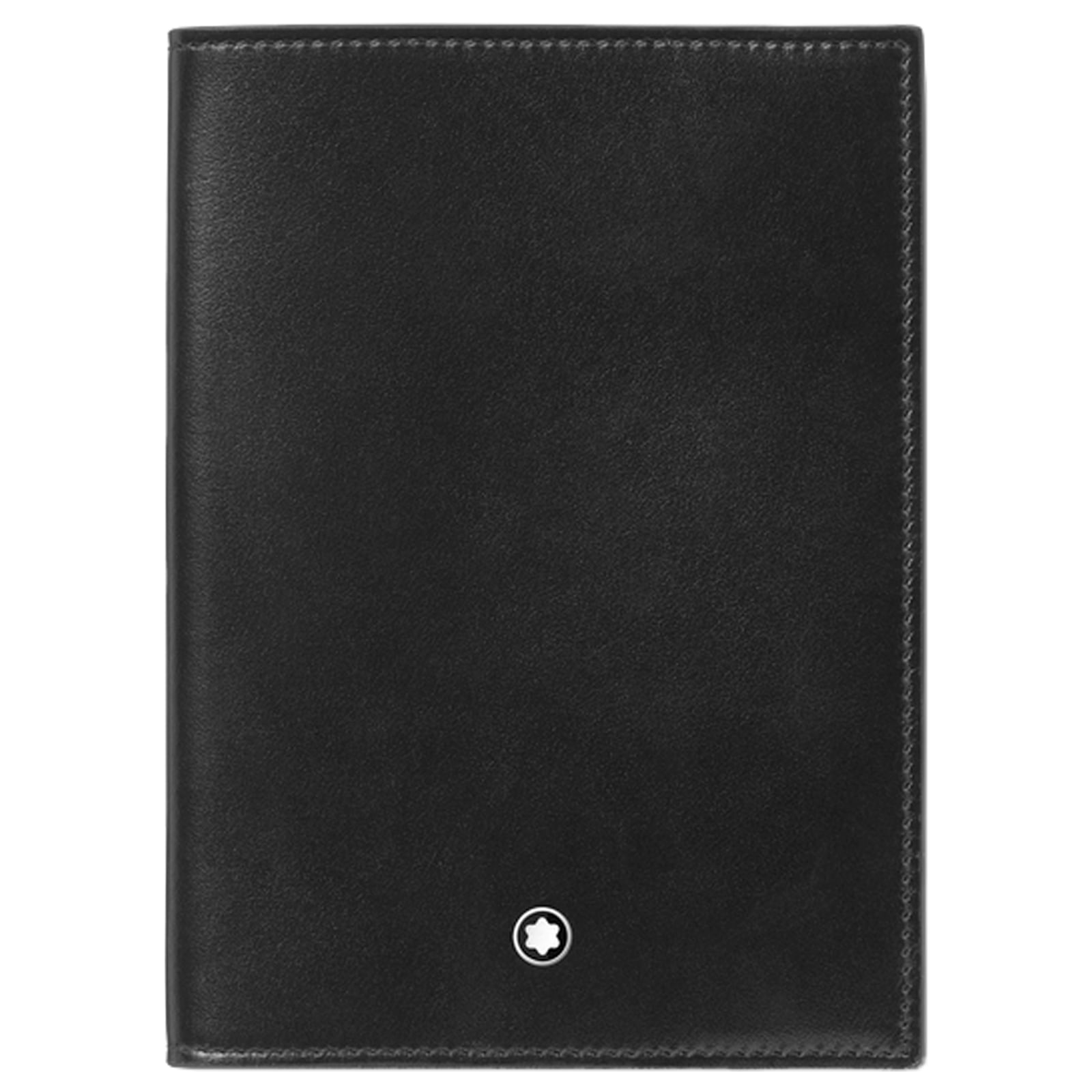 Porta‑Passaporte Meisterstück Couro Preto 198333