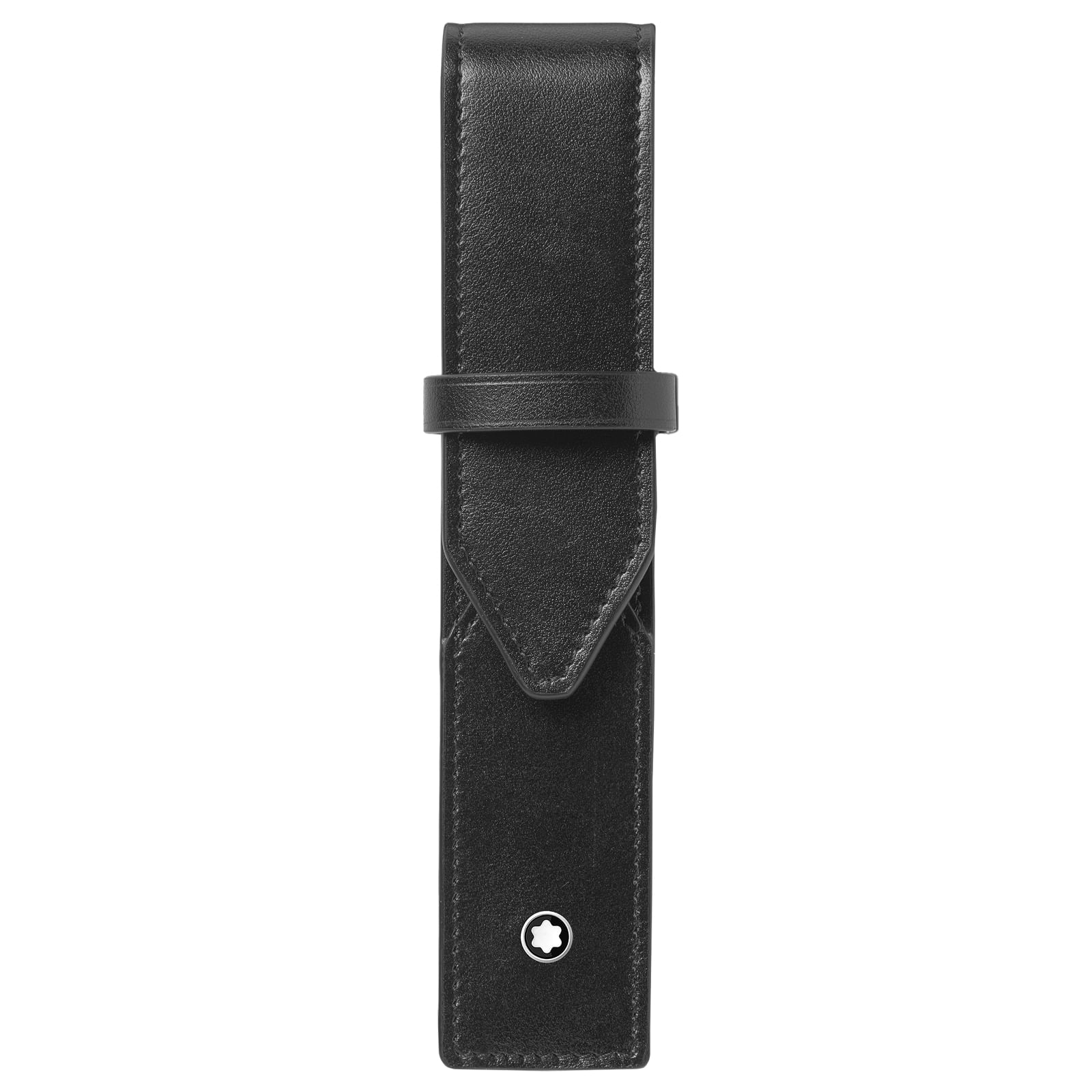 Estojo Montblanc Meisterstück em Couro Preto para Canetas 198334