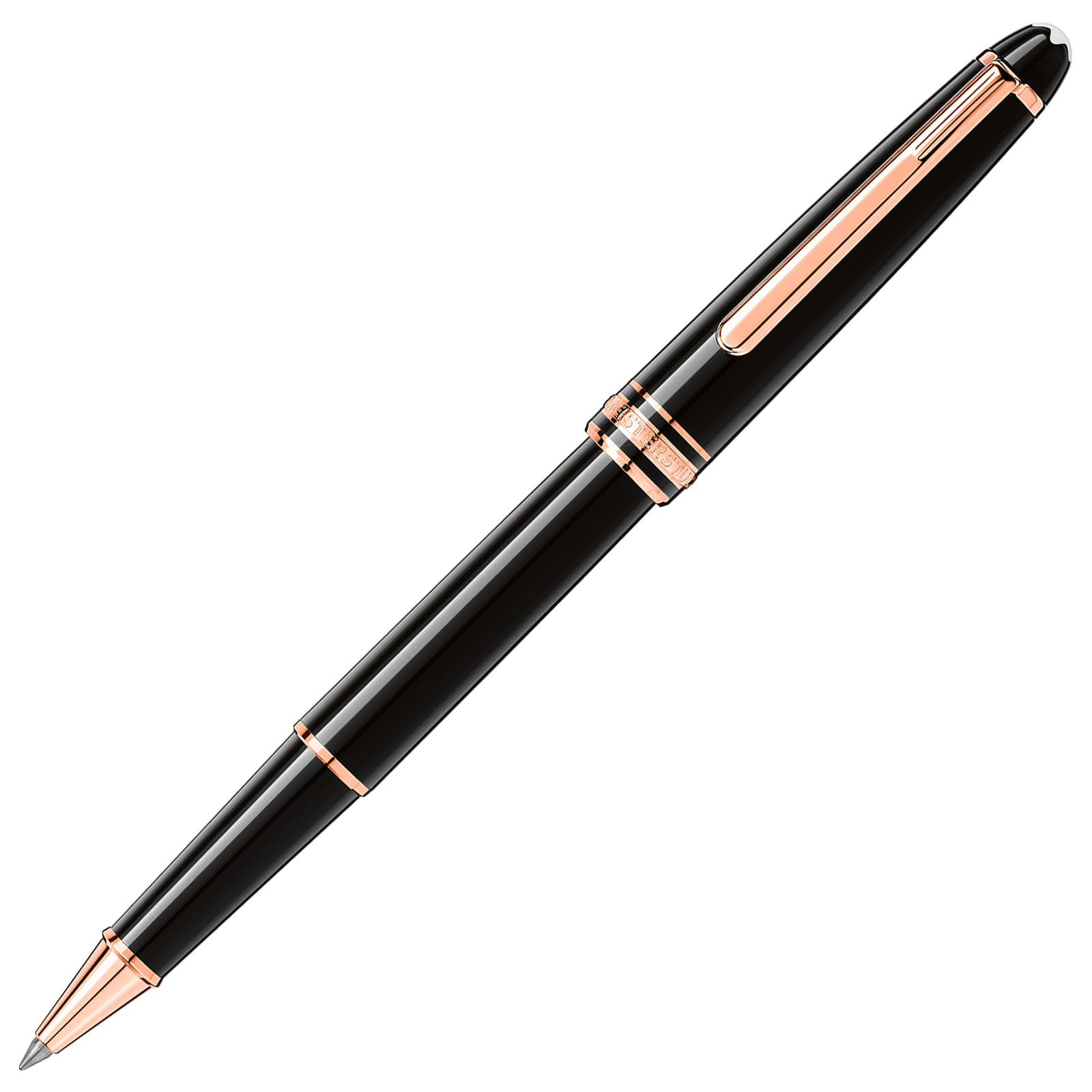 Caneta Montblanc Meisterstück Preto Rollerball 132487