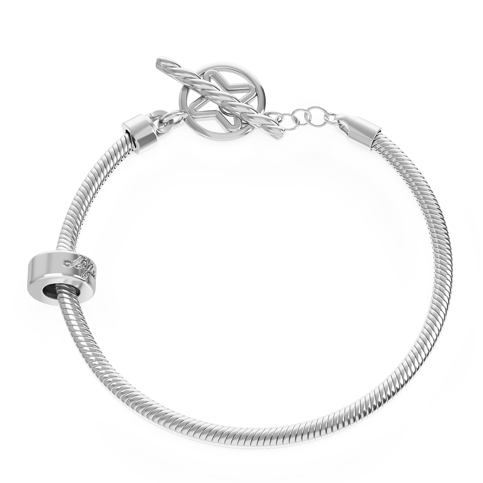 Pulseira Life Estrela em Prata 925