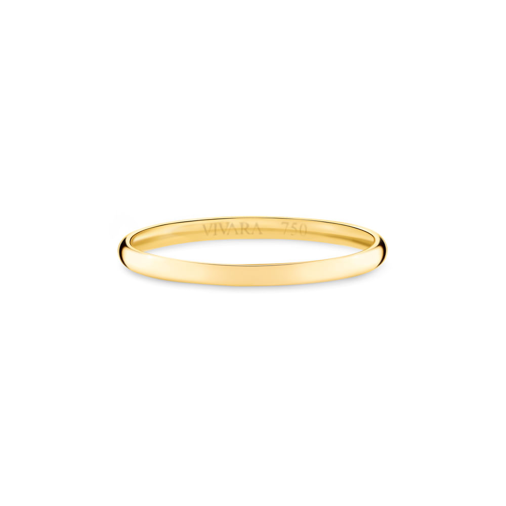 Aliança I Do em Ouro Amarelo 18k, 1.5mm
