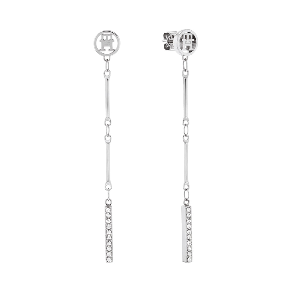 Brinco Tommy Hilfiger Bar Chain em Aço Prateado 2781001