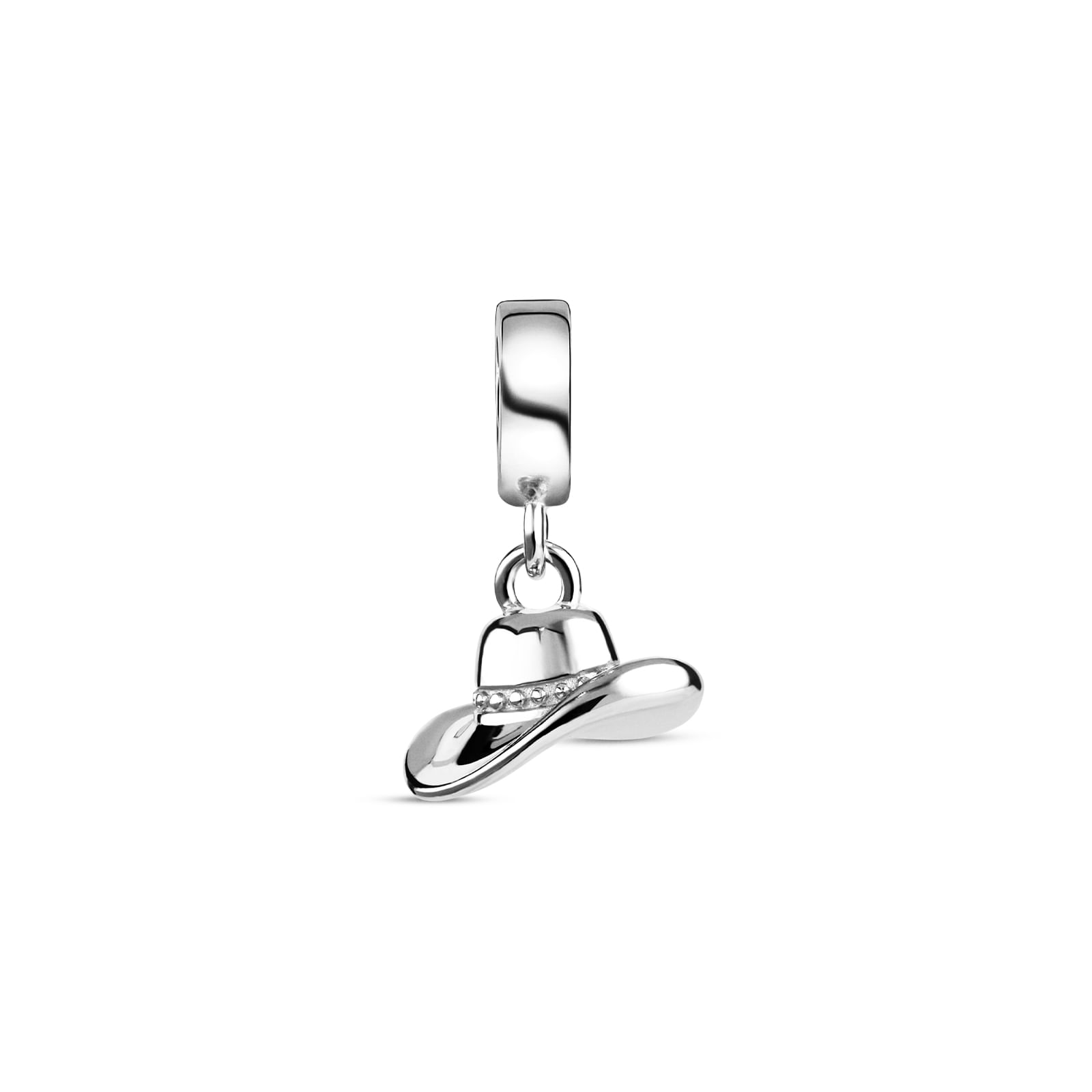 Pingente Life Chapéu Cowboy em Prata 925