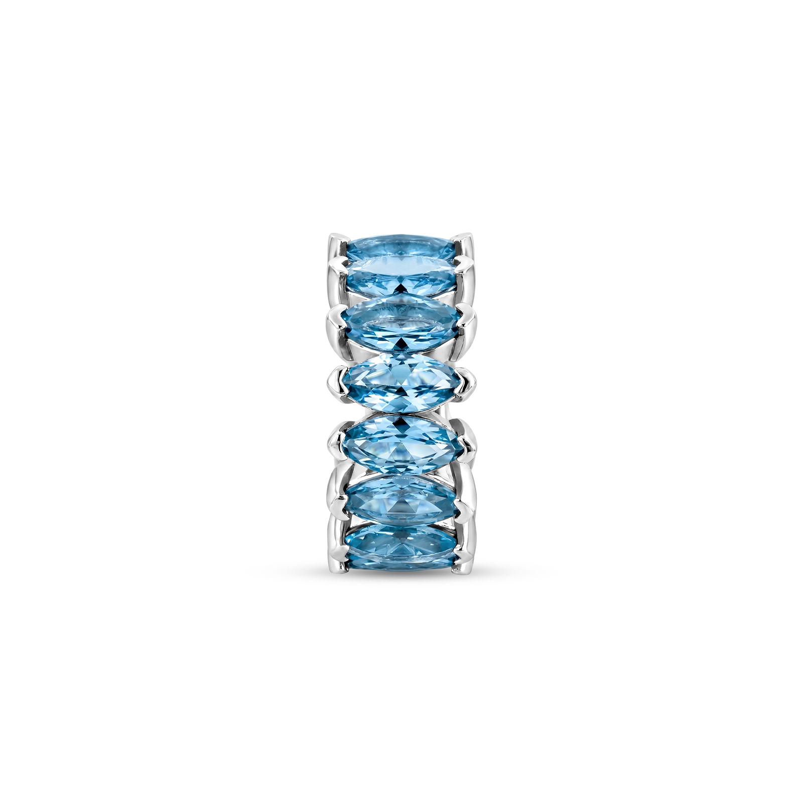 Piercing Life Éden em Prata 925 com Zircônia Azul