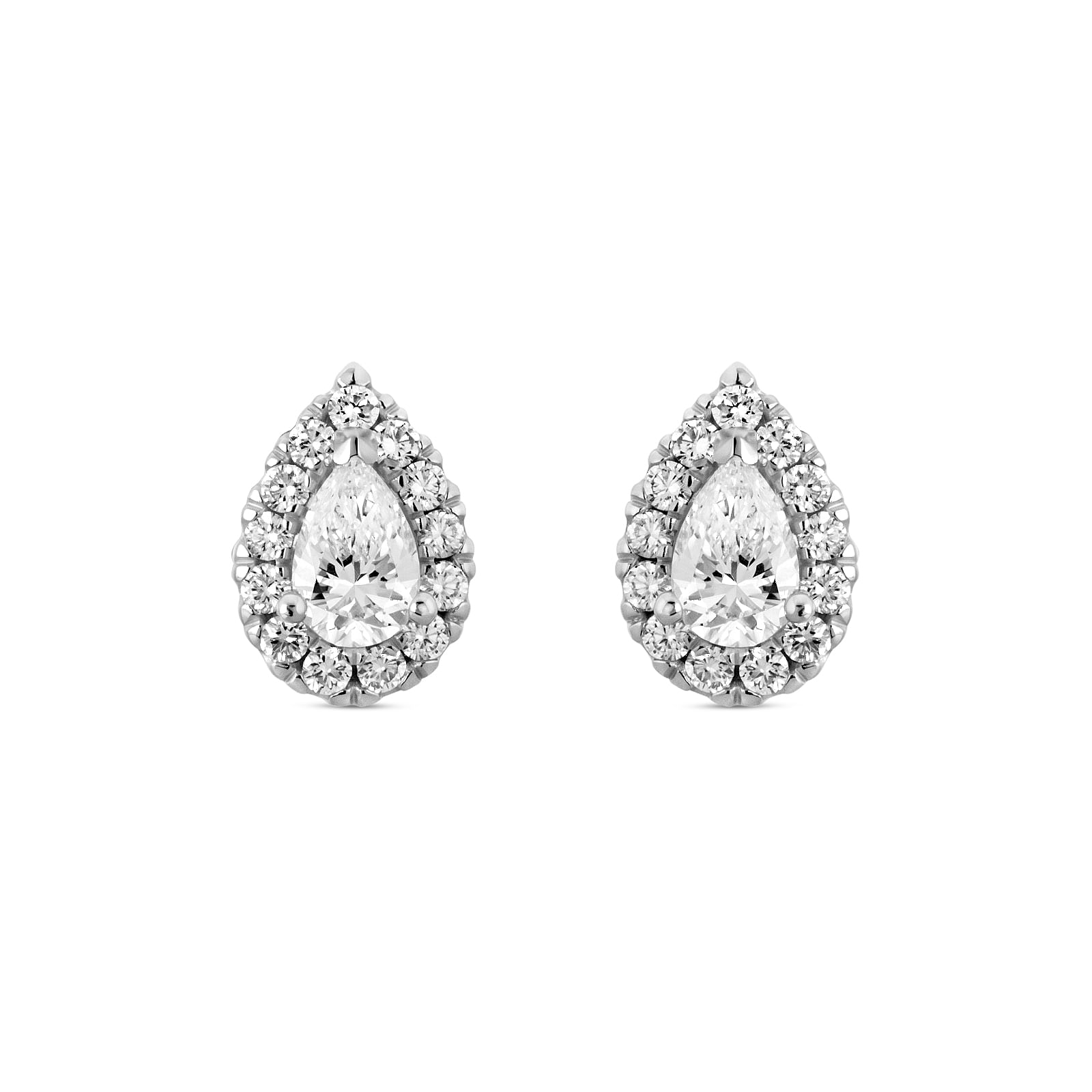 Brinco Solitário Cielo em Ouro Branco 18K com Diamante de Laboratório 1,52 CT