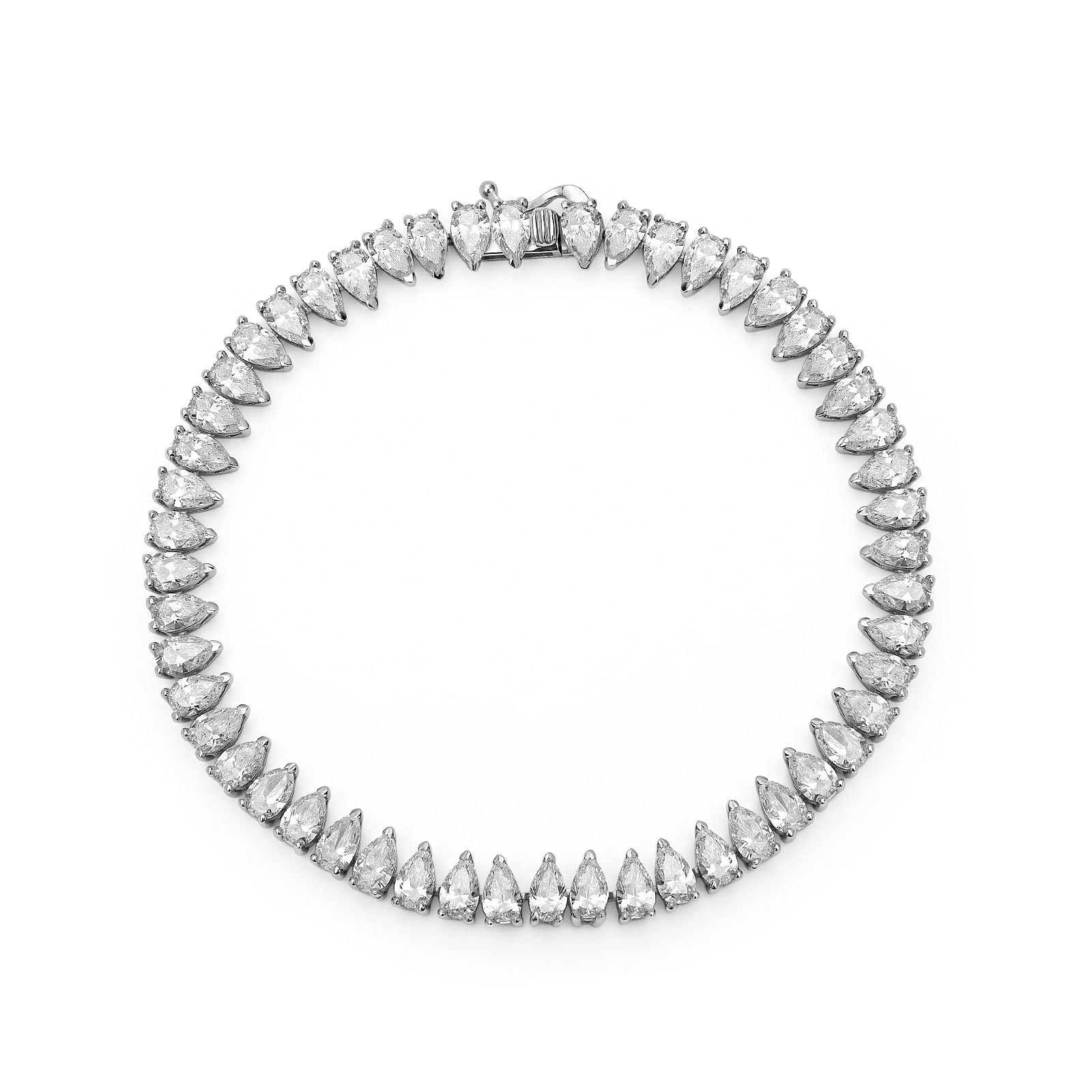 Pulseira Venere em Ouro Branco 18K com Diamante de Laboratório 8,67 CT