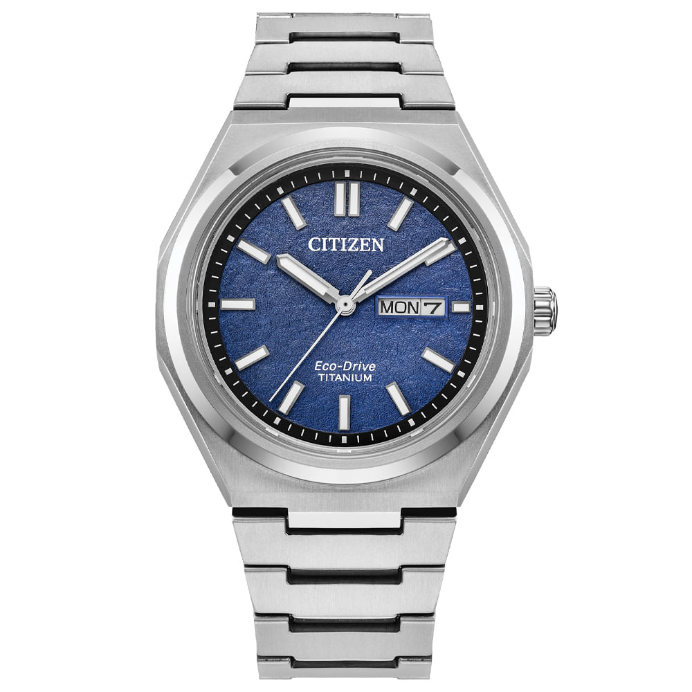 Relógio Citizen Zenshin Masculino em Aço Prateado AW0130-85LN