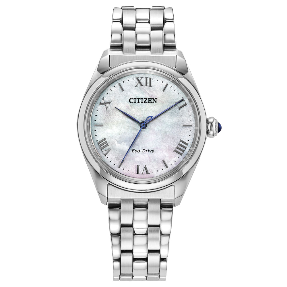 Relógio Citizen L Classic Feminino em Aço Prateado EM1140-80DN