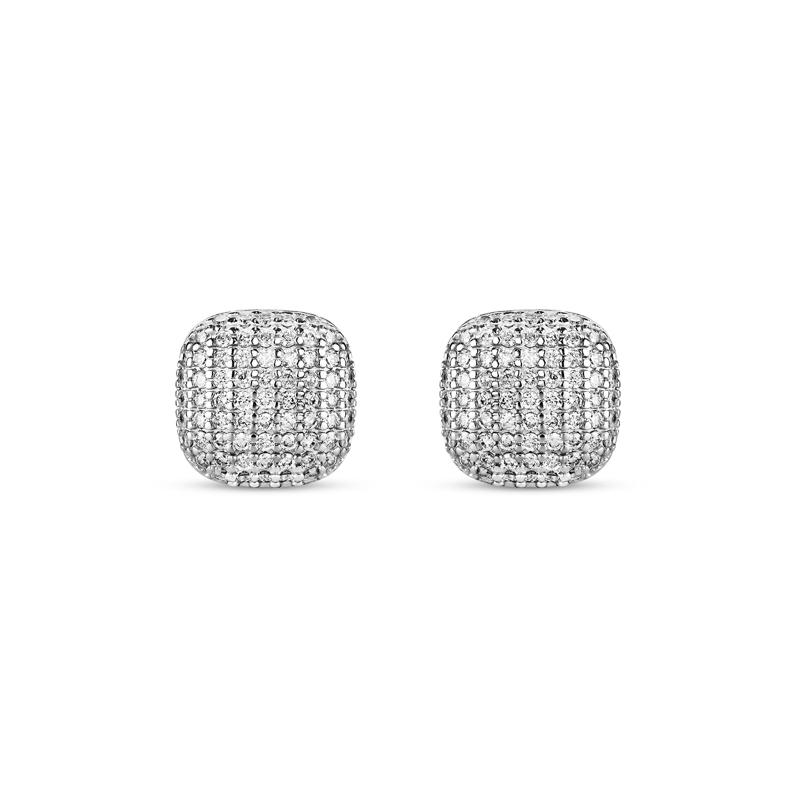 Brinco Idôle em Ouro Branco 18k com Diamantes, 0,62ct
