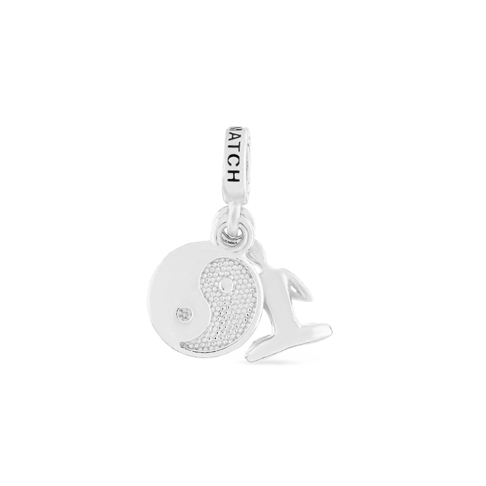 Pingente Life Deu Match Casal Zen em Prata 925