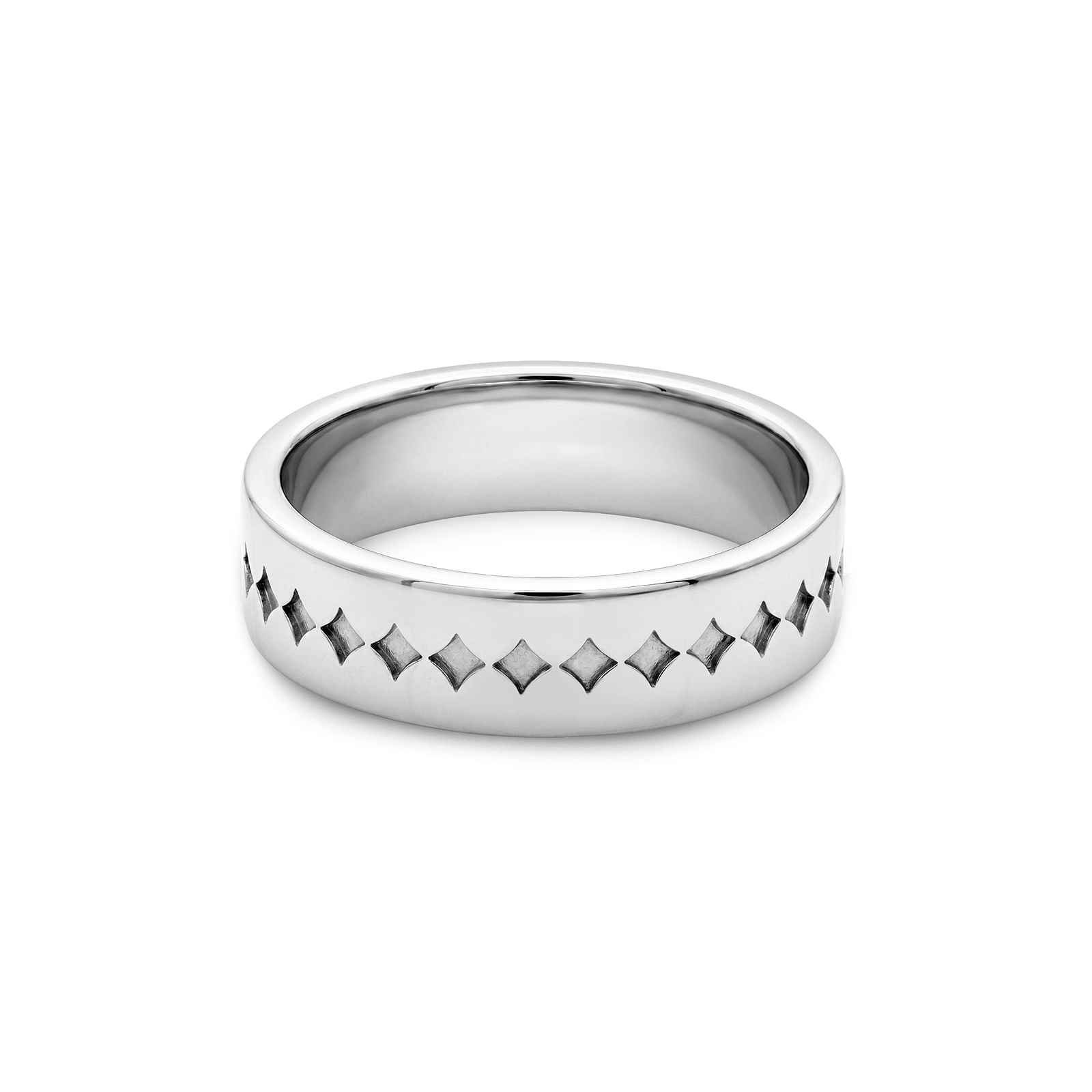 Aliança Life Conexão em Prata 925, 6mm