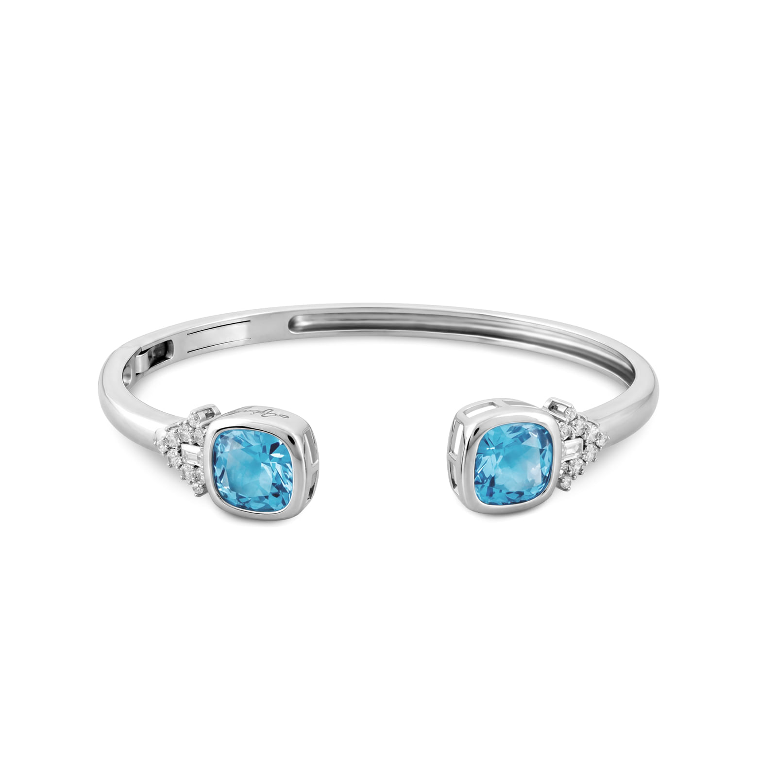 Pulseira Life Constelação em Prata 925 com Zircônia Azul e Incolor