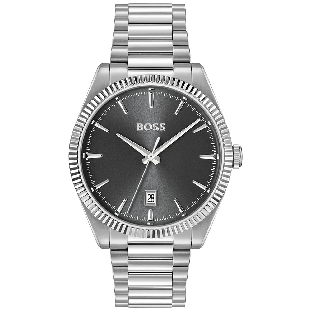 Relógio Boss Cheswick Masculino em Aço Prateado 1514310