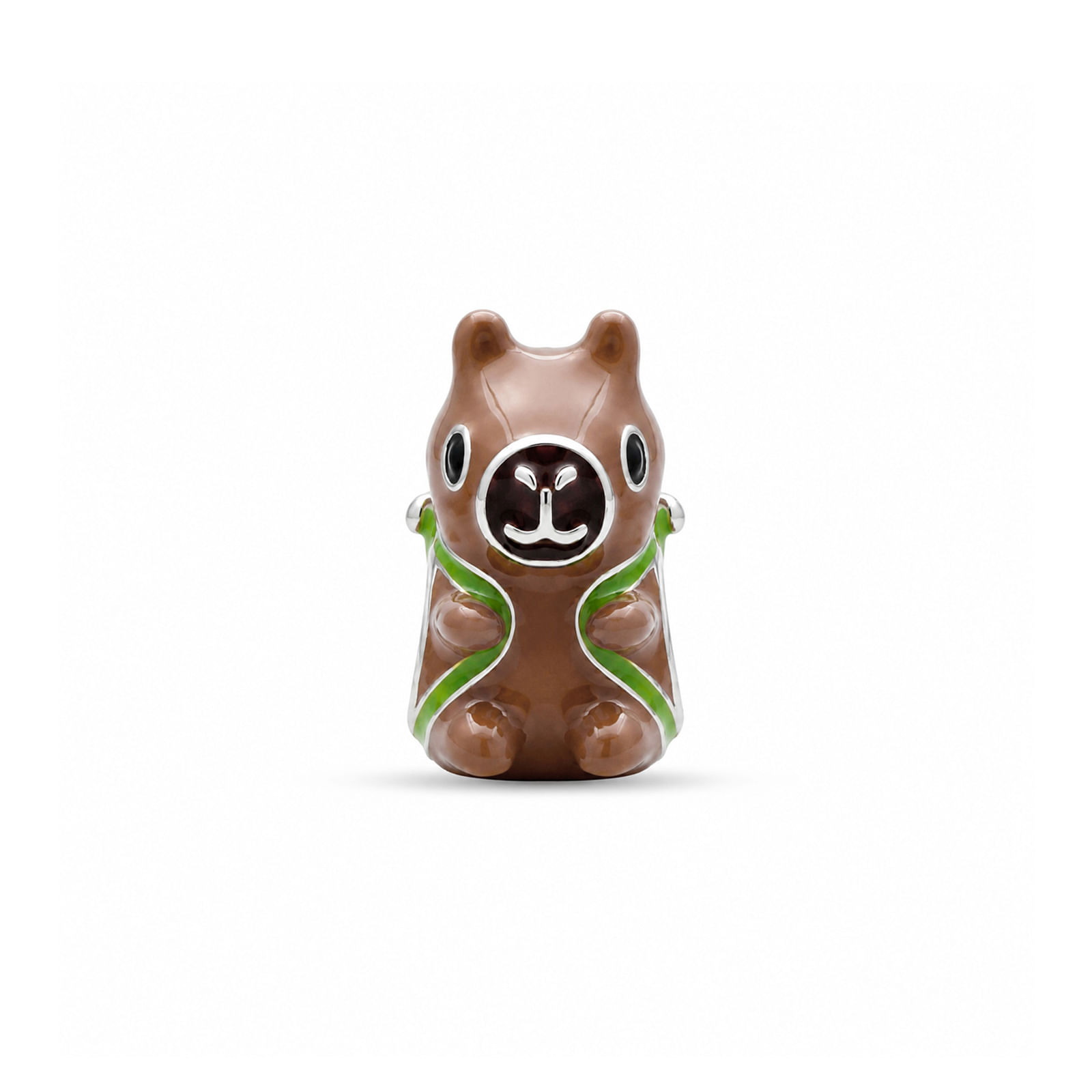 Berloque Life Capivara Mochila em Prata 925