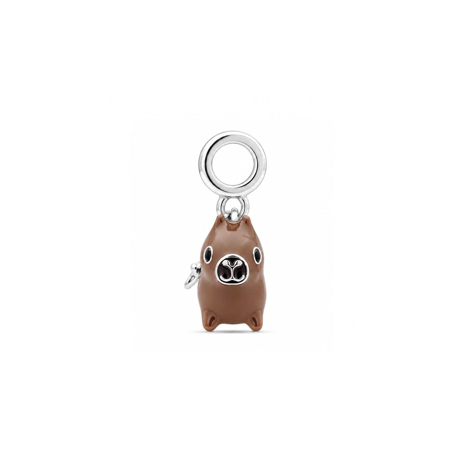 Berloque Life Capivara Mãe em Prata 925