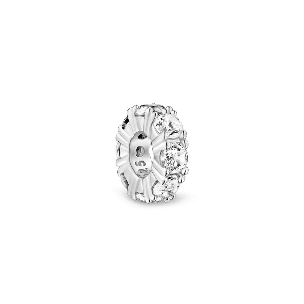 Separador Life Ocean em Prata 925 com Pedras Incolores