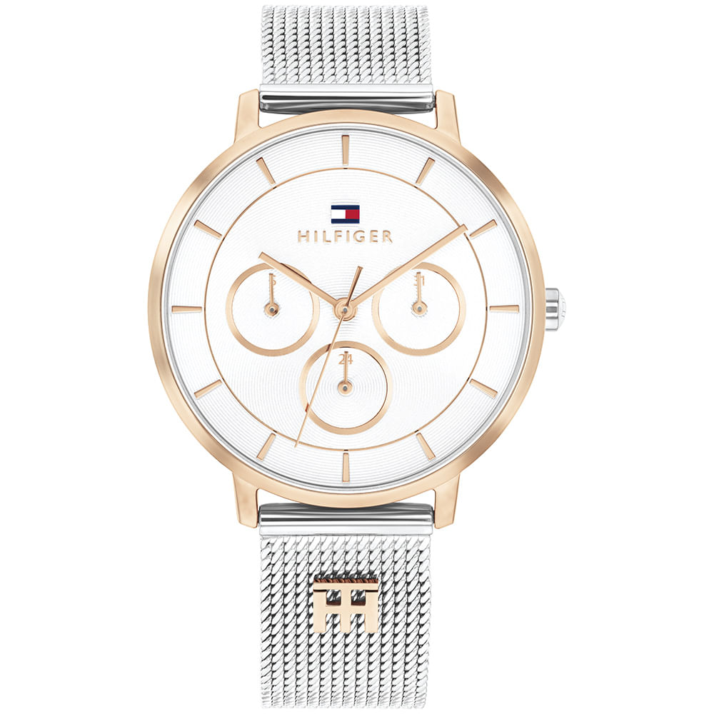 Relógio Tommy Hilfiger Tea Feminino em Aço Prateado 1782879