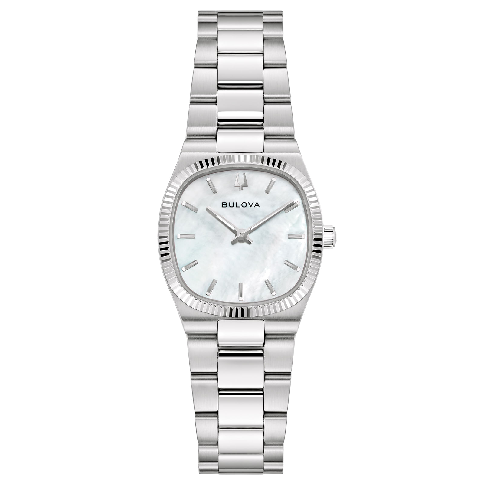 Relógio Bulova Super Seville Feminino em Aço Prateado 96L353