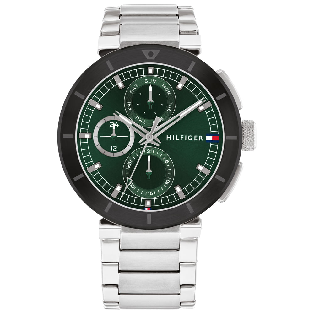 Relógio Tommy Hilfiger Masculino Aço Prateado 1792117