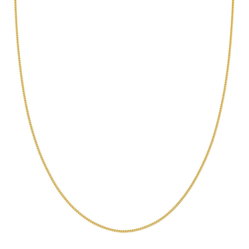 Corrente Groumet em Ouro Amarelo 18k, 60cm