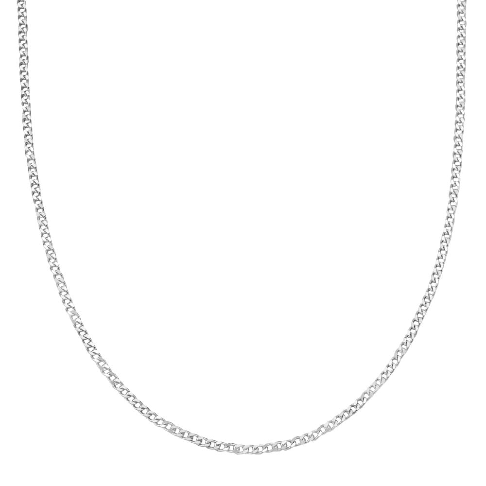 Corrente Groumet em Prata 925, 70cm